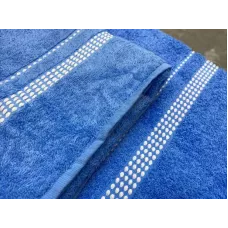 Махровое полотенце Самойловский текстиль "Лето" (спокойный-синий), 70х140