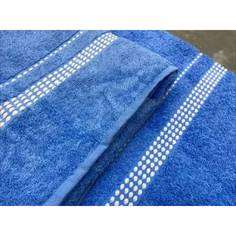 Махровое полотенце Самойловский текстиль "Лето" (спокойный-синий), 70х140