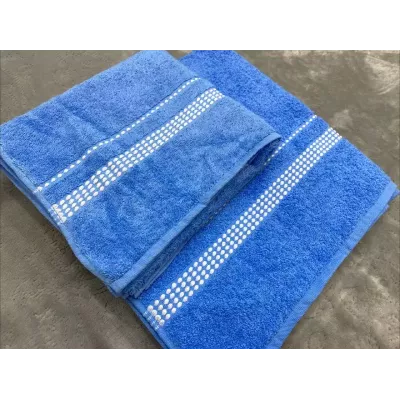 Махровое полотенце Самойловский текстиль "Лето" (спокойный-синий), 70х140
