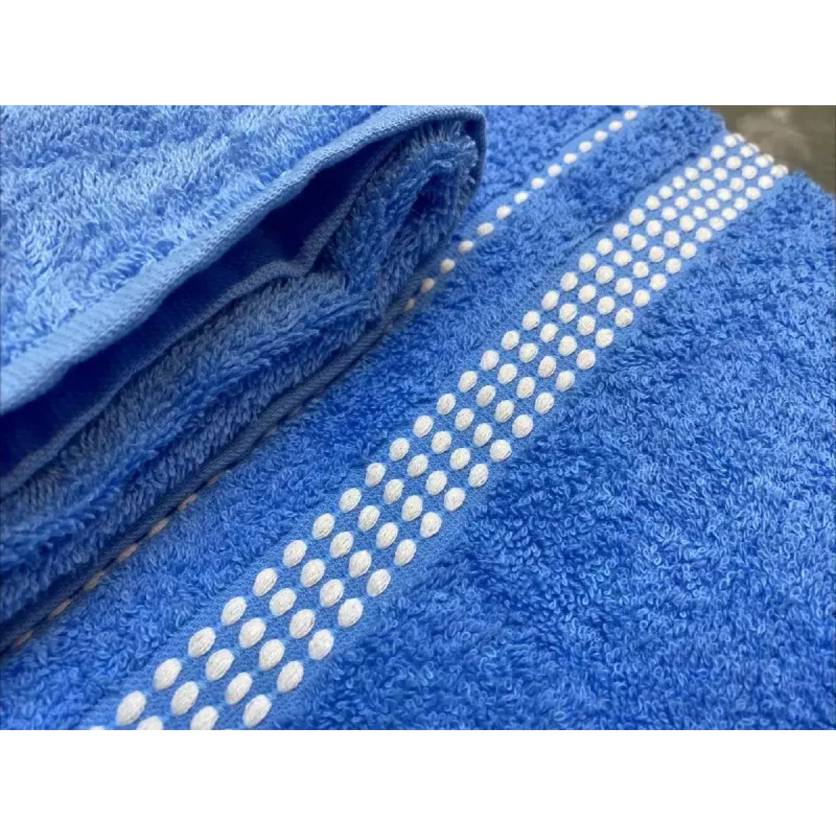 Махровое полотенце Самойловский текстиль "Лето" (спокойный-синий), 70х140