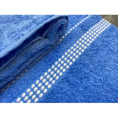 Махровое полотенце Самойловский текстиль "Лето" (спокойный-синий), 70х140