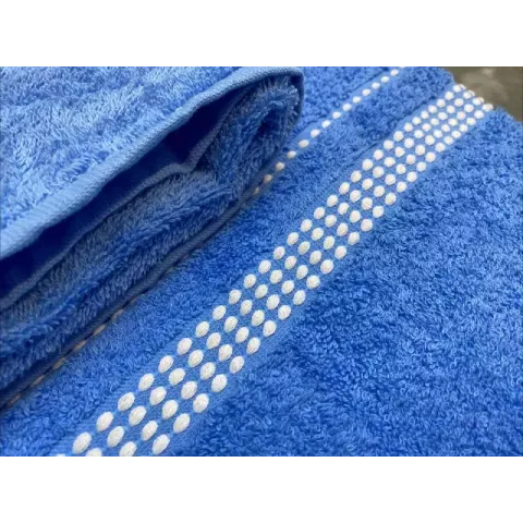 Махровое полотенце Самойловский текстиль "Лето" (спокойный-синий), 70х140