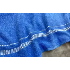 Махровое полотенце Самойловский текстиль "Лето" (спокойный-синий), 70х140