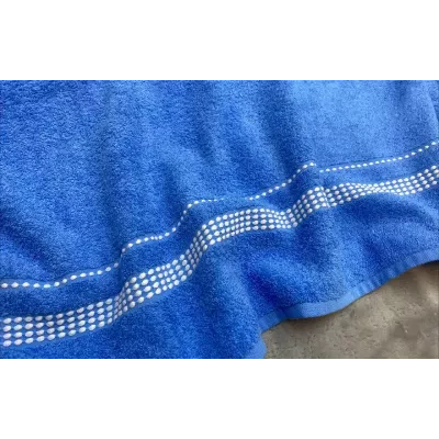 Махровое полотенце Самойловский текстиль "Лето" (спокойный-синий), 70х140