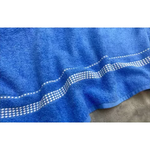 Махровое полотенце Самойловский текстиль "Лето" (спокойный-синий), 70х140