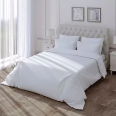 Простыня однотонная на резинке "Verossa" stripe royal, 160х200х30