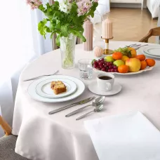 Скатерть Волшебная ночь “Рогожка” (кокос), 165x200