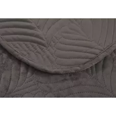 Покрывало Karteks из вареного бархата (серое) 1029/04.05, 240х260