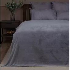 Плед Texrepublic “Absolute” flannel (серый), 180x200