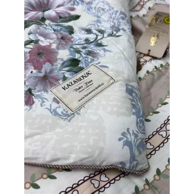 Комплект с одеялом KAZANOV.A Cotton “Верона” (бежевый), евро