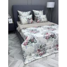 Комплект с одеялом KAZANOV.A Cotton “Верона” (бежевый), евро