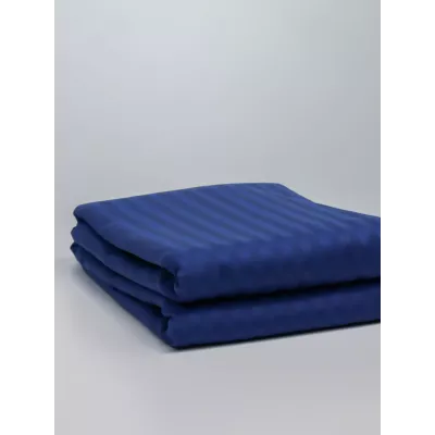 Пододеяльник DonCotton "Stripe Sateen" (синий) 200х220