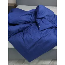 Пододеяльник DonCotton "Stripe Sateen" (синий) 200х220