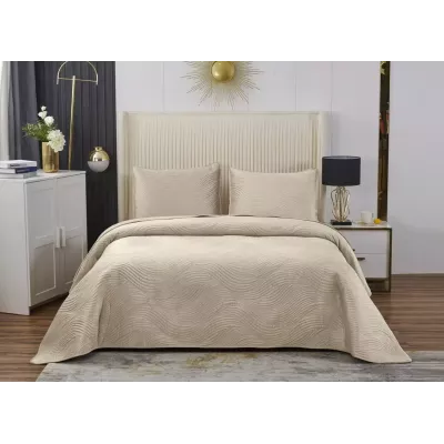 Покрывало Sofi De Marko “Жизель” (крем), 240x260