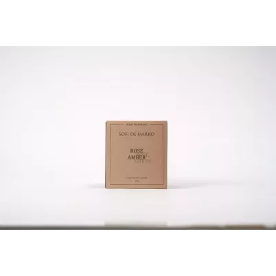 Свеча ароматическая Sofi De Marko "Rose Amber" (220гр), 1 шт