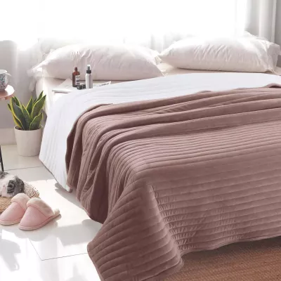 Плед-покрывало Sofi De Marko “Либерти” (розовый), 160x220