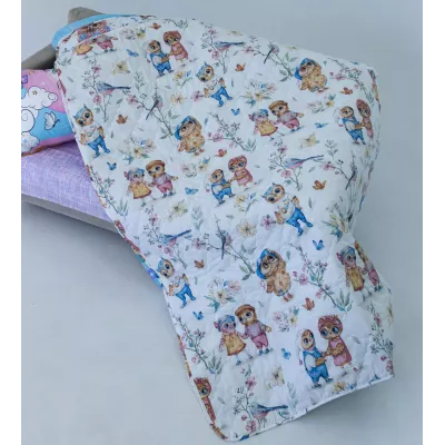 Покрывало Волшебная Ночь Junior "Birds song" (поплин), 145х200