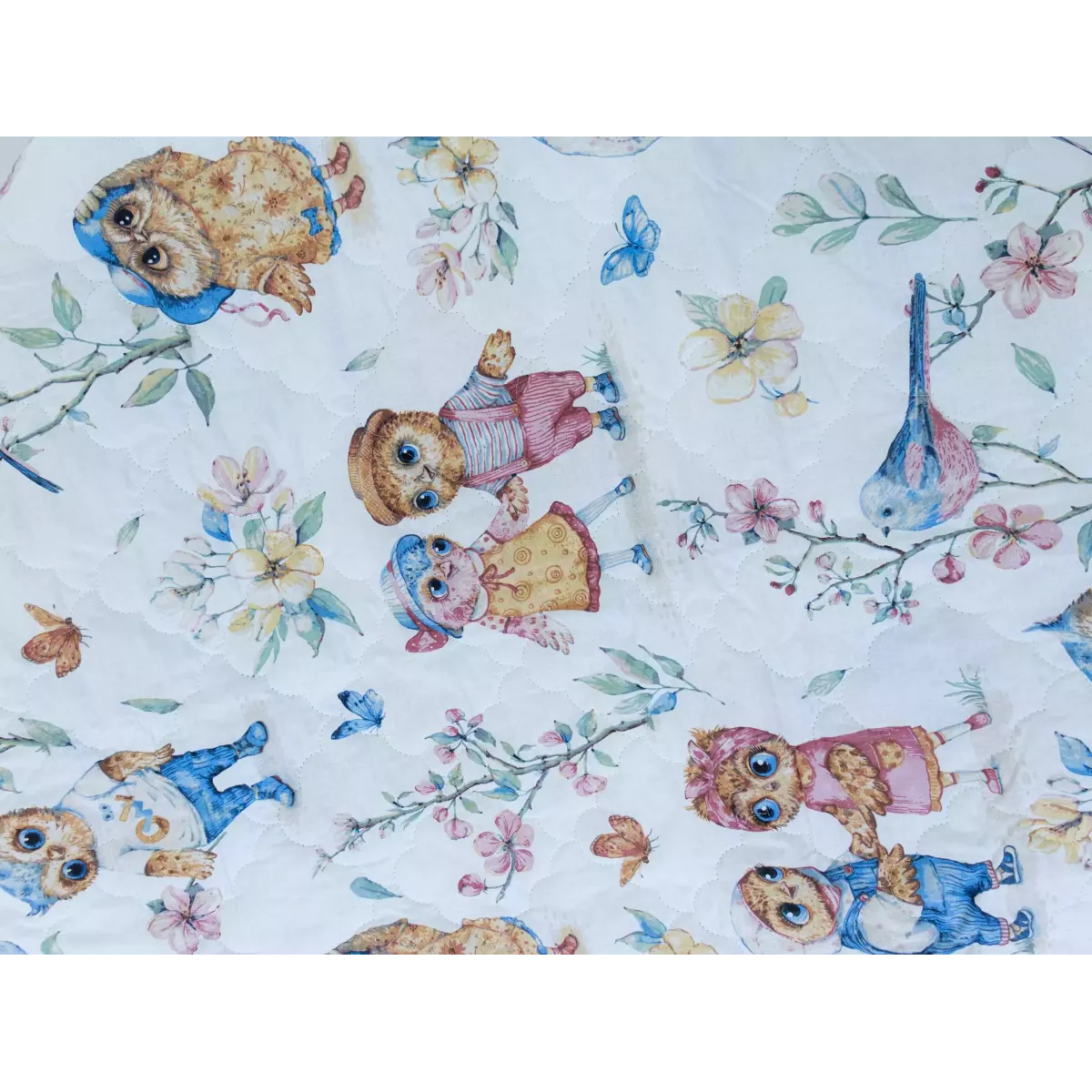 Покрывало Волшебная Ночь Junior "Birds song" (поплин), 145х200