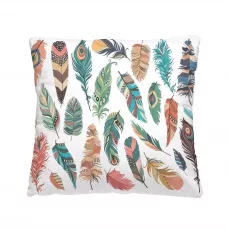 Подушка декоративная "Пёрышки", 40х40