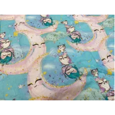 Покрывало детское Juno “Moon owls”, 88x88
