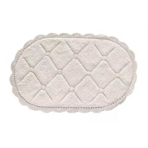 Кружевной коврик для ванной Sofi de Marko “Brianna” (крем), 60x100