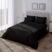 Комплект постельного белья Verossa stripe-sateen “Black”, 1.5 спальный