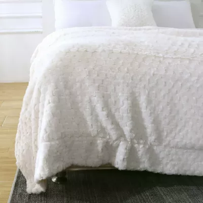 Плед-покрывало Sofi De Marko “Аврил” (молоко), 160x220