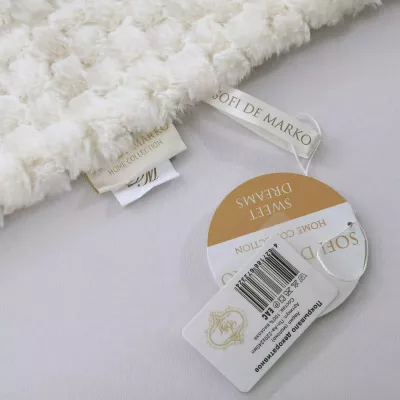 Плед-покрывало Sofi De Marko “Аврил” (молоко), 160x220