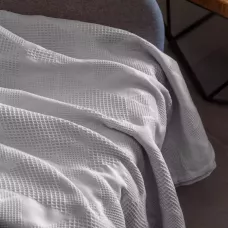 Плед-простынь “Verossa” (холодный серый) ,150х190