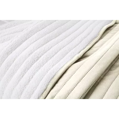 Плед-покрывало Sofi De Marko “Либерти” (молоко), 160x220