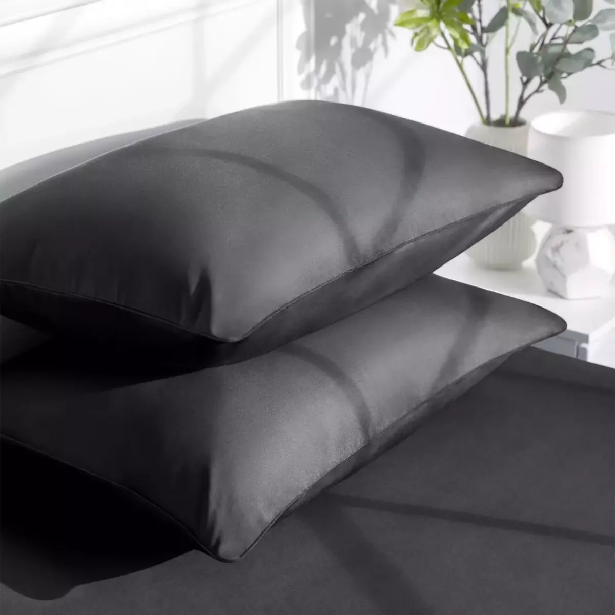 Набор наволочек "Soft Silver" Серый космос, 50х70