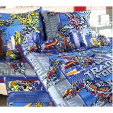 Комплект постельного белья Бамбино “Трансформеры” (перкаль), 1.5 спальный