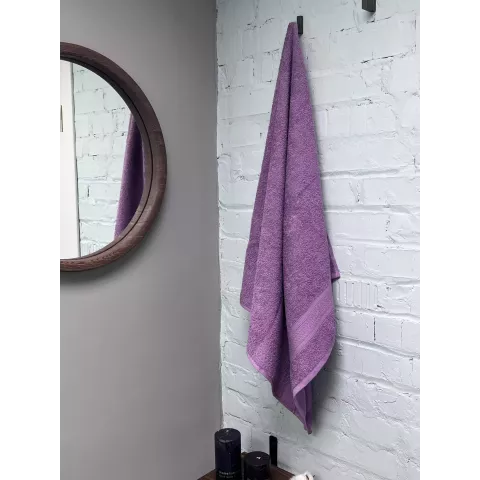 Махровое полотенце Comfort Life “Утро” (сирень), 70x130