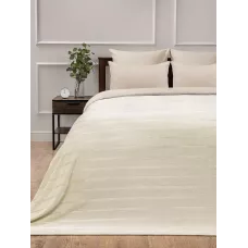 Плед Absolute Joy “Страйп” (шампань), 200x220