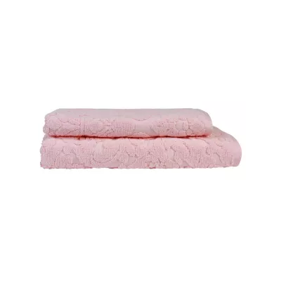 Махровое полотенце Sofi De Marko “Barbara” (розовое), 70x140