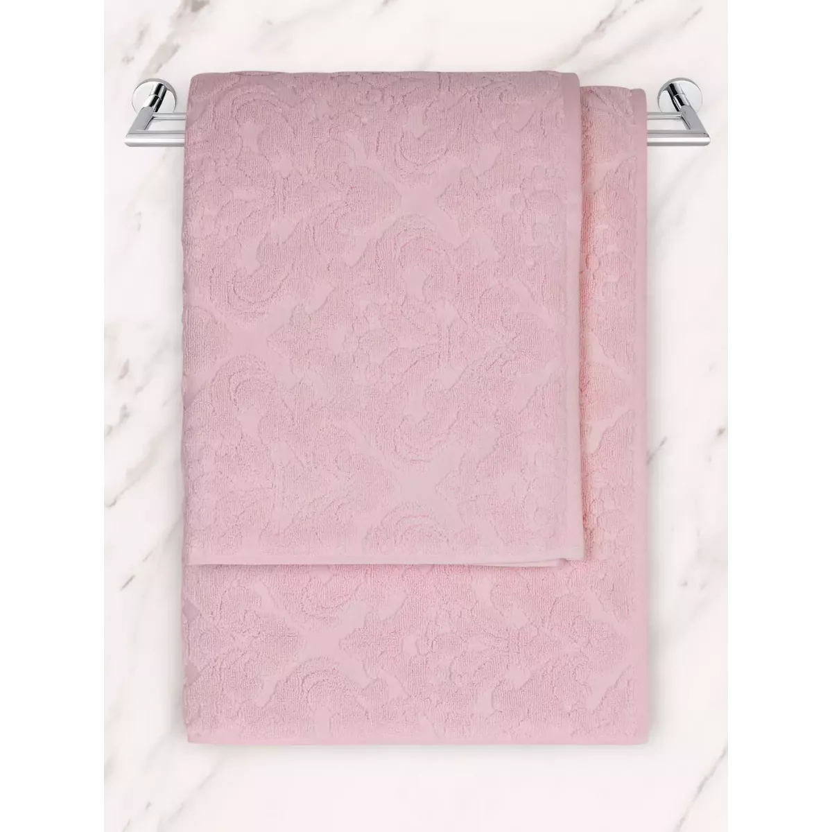Махровое полотенце Sofi De Marko “Barbara” (розовое), 70x140