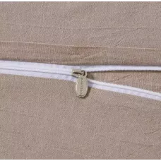 Комплект постельного белья Karteks "Вареный жаккард с рюшей" VJ-02, двухспальный