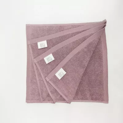 Комплект полотенец Sofi de marko “Джоди” (пепел роза), 30x30 см (4 шт)