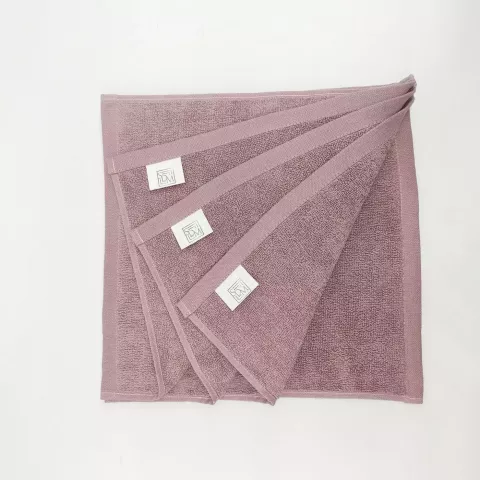 Комплект полотенец Sofi de marko “Джоди” (пепел роза), 30x30 см (4 шт)