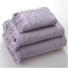 Махровое полотенце Comfort Life “Бавария” (жемчуг), 50x90