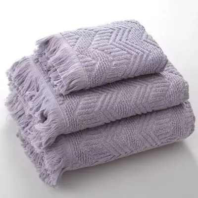 Махровое полотенце Comfort Life “Бавария” (жемчуг), 50x90