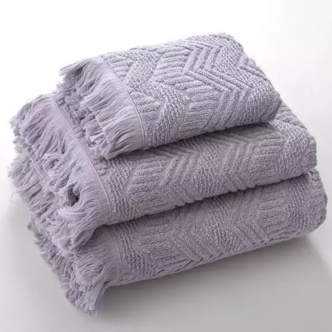 Махровое полотенце Comfort Life “Бавария” (жемчуг), 50x90