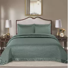 Покрывало Sofi De Marko “Тринити” (изумруд), 240x260