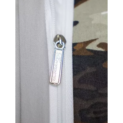 Комплект с одеялом KAZANOV.A “Питон” капучино беж (хлопок-велюр), 1.5 спальный