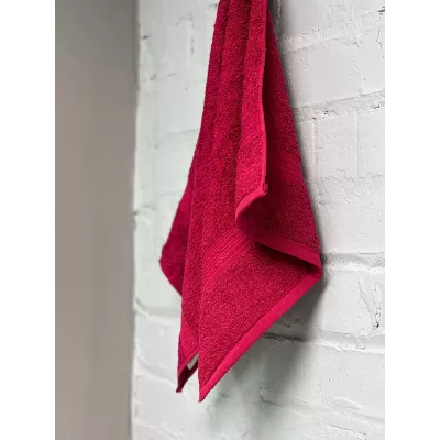 Махровое полотенце Туркмения (бордовый), 40х70