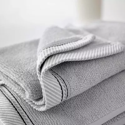 Махровое полотенце банное Verossa “Fjord” (Холодный-серый), 70х140