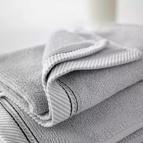 Махровое полотенце банное Verossa “Fjord” (Холодный-серый), 70х140