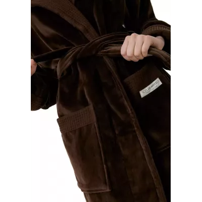 Халат махровый Sofi de Marko "Аделия" (кофе)