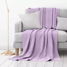 Покрывало Волшебная ночь "Рогожка" (сирень), 200х220