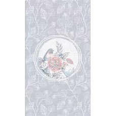 Вафельное полотенце Verossa "Птички серые 2", 40х70